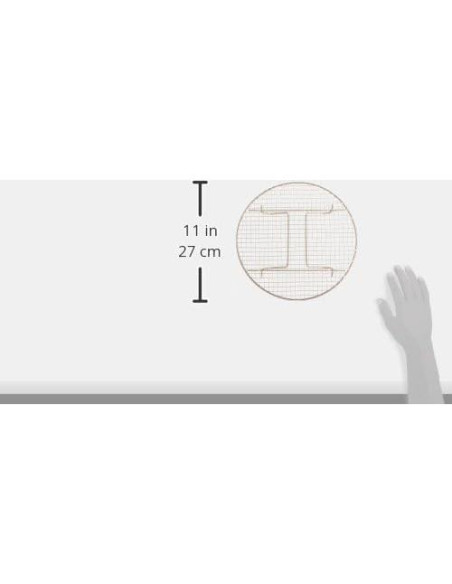 Rejilla de vapor Winco STR-10 26.35 cm Níquel