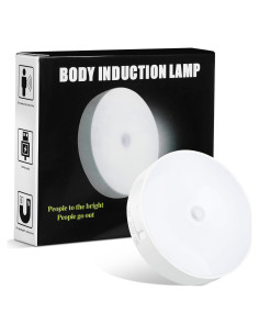 Luz Nocturna Magnética Glooglitter LED Recargable 8.5 cm