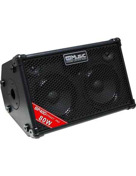 Amplificador de guitarra acústica Coolmusic BP40D 80W Bluetooth