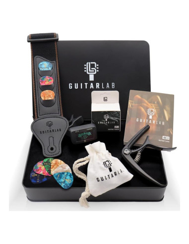Kit de Accesorios para Guitarra Guitar Lab - Lata Premium