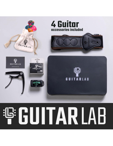 Kit de Accesorios para Guitarra Guitar Lab - Lata Premium