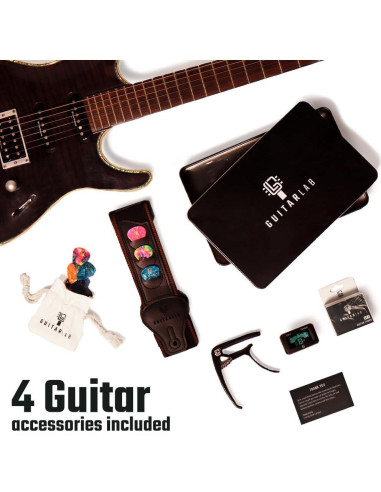 Kit de Accesorios para Guitarra Guitar Lab - Lata Premium