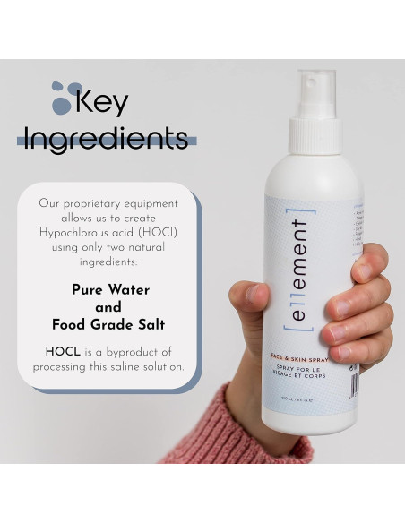 Spray Facial y Corporal e11ement 59 ml - Ácido Hipocloroso Natural