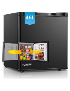 Mini Nevera FOHERE 46L con Congelador y Control de Temperatura