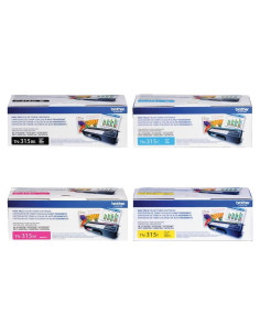 Cartuchos de Tóner Brother TN315 Negro, Cian, Magenta, Amarillo