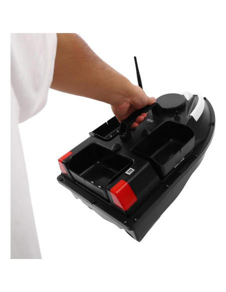 Barco de Cebo para Pesca GDIFLS con Control Remoto y LED