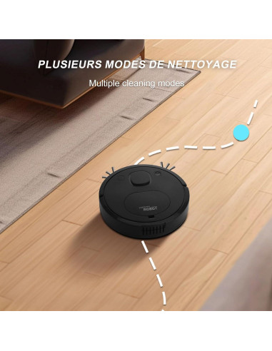 Robot Aspirador y Mopa Genérico SD-8028, 2-en-1, 0.45kg