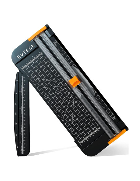 Cortadora de Papel Evteck 30.48 cm Deslizante con Seguridad