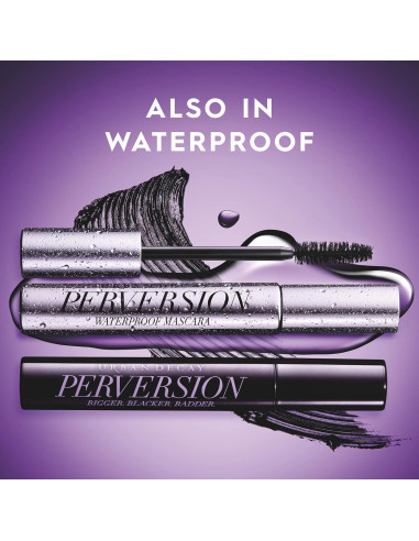 Máscara Voluminizadora Urban Decay Perversion 3.85 ml - Negro Intenso