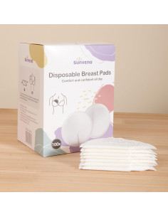 Almohadillas Desechables para Lactancia SUNVENO 100 Piezas Ultra Finas 2