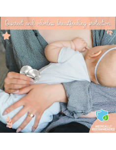 Copas de Lactancia Balaolam Plata Pura 999 - Alivio Natural 2