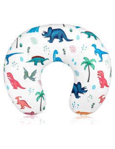 Funda de Almohada de Lactancia HNHUAMING Dinosaurio Suave