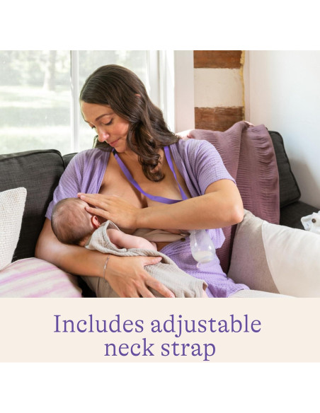 Bomba de Pecho de Silicona Lansinoh 113.4 ml Manual Portátil