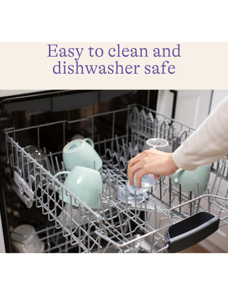 Bomba de Pecho de Silicona Lansinoh 113.4 ml Manual Portátil