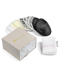Almohadillas de Lactancia Reutilizables NatureBond - Set de 10