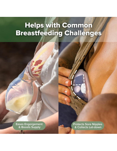 Bomba Manual de Lactancia Haakaa 100ml y Colector Ladybug 75ml