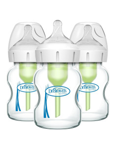 Botellas de vidrio Dr. Brown's Anti-Cólico 150 mL, 3 unidades