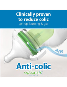 Botellas de vidrio Dr. Brown's Anti-Cólico 150 mL, 3 unidades 2