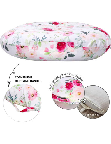 Funda de Cojín para Lounger Bebé Floral TIANNUOFA Ajuste Universal
