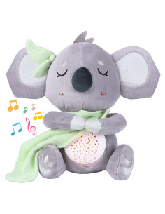 Sofá portátil para bebés Koala con proyector y 15 nanas