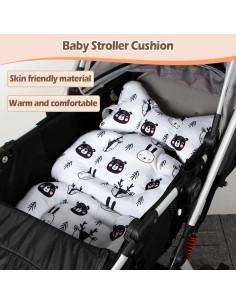 Inserto para Asiento de Auto KAKIBLIN Oso para Bebés 0-2 Años 2