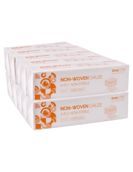Compresas de Gasa No Tejida OneMed 5x5 cm 2000 Unidades