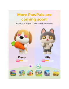 Reloj Despertador Digital PawPal Think Academy con Pantalla Táctil 2