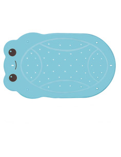 Alfombrilla de Baño Antideslizante DAECHAO Rana Azul 76x46 cm