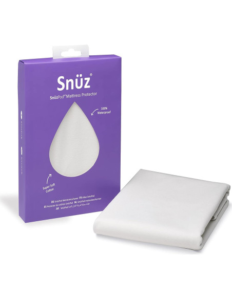 Protector de colchón impermeable Snuz para cuna 75.4x40.6 cm