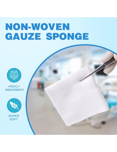Compresas de Gasa No Tejida OneMed 5x5 cm 2000 Unidades