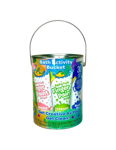 Cubeta de Actividades de Baño Crayola 30 Piezas para Niños