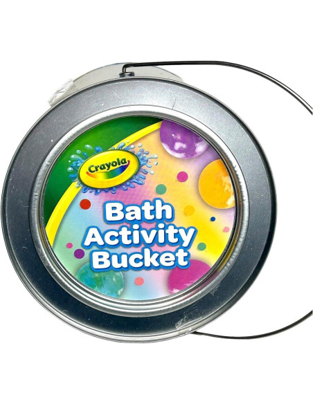 Cubeta de Actividades de Baño Crayola 30 Piezas para Niños Cubeta de Actividades de Baño Crayola 30 Piezas para Niños