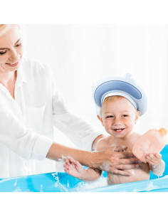 Gorro de Ducha para Bebé Ajustable Houolsator - Protección Ojos y Oídos 2