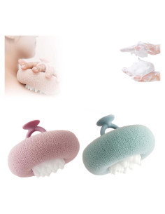 Bola de Baño 2 en 1 Yilia con Ventosa Girasol Suave 11x9cm