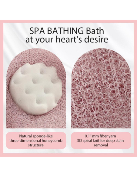 Bola de Baño 2 en 1 Yilia con Ventosa Girasol Suave 11x9cm