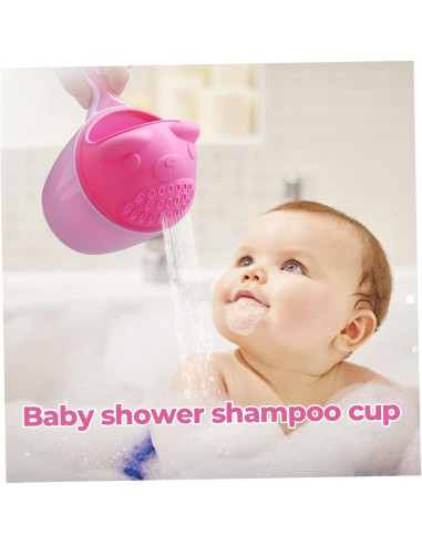 Taza Enjuagadora para Bebés Oso Cartoon PP 12x12x10cm