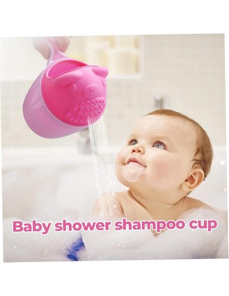 Taza Enjuagadora para Bebés Oso Cartoon PP 12x12x10cm