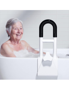 Barra de Agarre para Bañera Niffgaff, Acero Inoxidable, 43.18cm 2