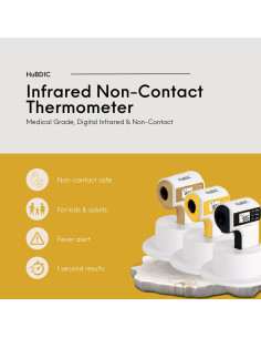 Termómetro Digital Infrarrojo HuBDIC FS-300 Sin Contacto 2