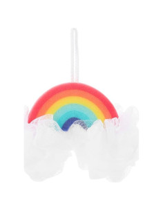 Esponja de Baño Exfoliante FRCOLOR Arcoíris para Niños
