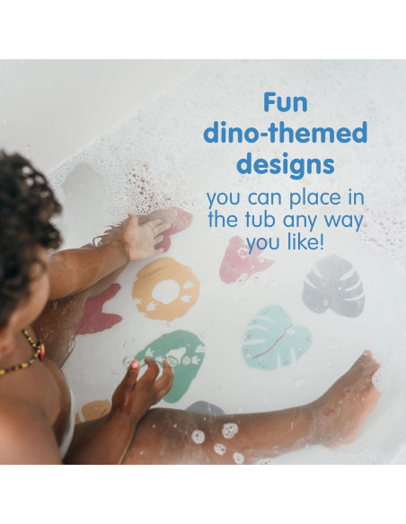 Pegatinas Antideslizantes Dr. Brown's CleanUp Dino 15 Unidades