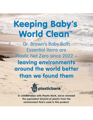 Pegatinas Antideslizantes Dr. Brown's CleanUp Dino 15 Unidades