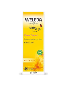 Crema Facial para Bebé Weleda Caléndula 50ml Cuidado Piel