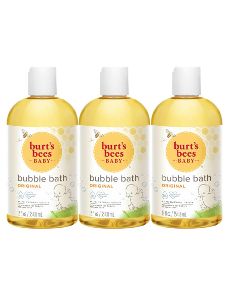 Baño de Burbujas Burt's Bees para Bebés 354 ml - Paquete de 3