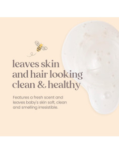 Baño de Burbujas Burt's Bees para Bebés 354 ml - Paquete de 3 2