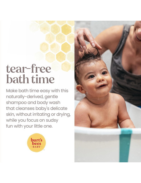 Baño de Burbujas Burt's Bees para Bebés 354 ml - Paquete de 3