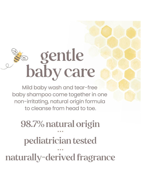 Baño de Burbujas Burt's Bees para Bebés 354 ml - Paquete de 3