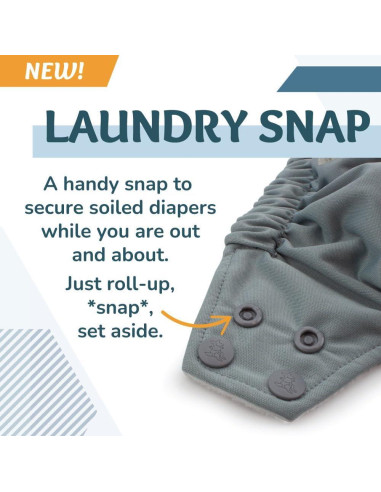 Pañal de Tela Kanga Care Rumparooz G3 AWJ 2.7-24.9 kg Hoot