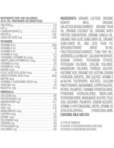 Feliz Bebé Fórmula Infantil Orgánica Etapa 2 649.9g