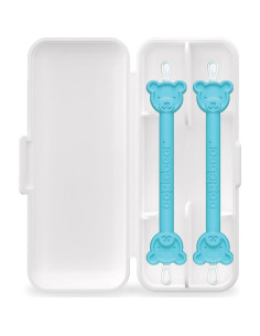 Limpiador de Nariz y Cera de Oído Oogiebear - Paquete de 2 Azul 2